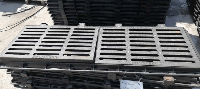 瑶海球墨铸铁连体双篦展示